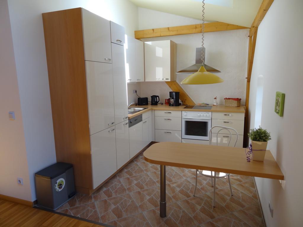 Nitschke "Zum Nusshof" Apartment Ahrensfelde Cameră foto